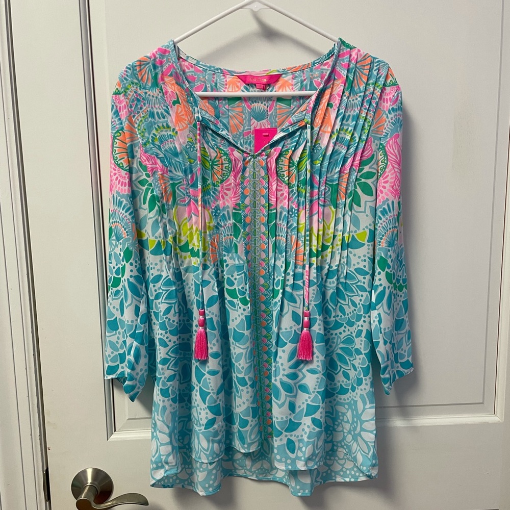 XS Lilly Pulitzer Marilina Tunic- NWT